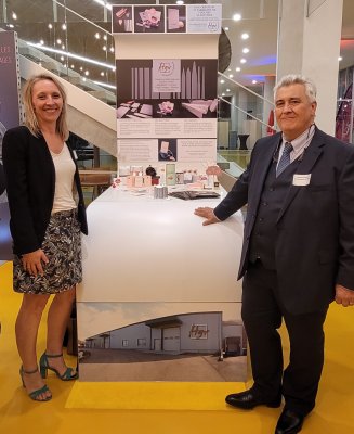 Mme Amélie BASTIEN, Responsable des ventes chez DACHSER France, avec Richard STEFANI, Gérant de HGV.